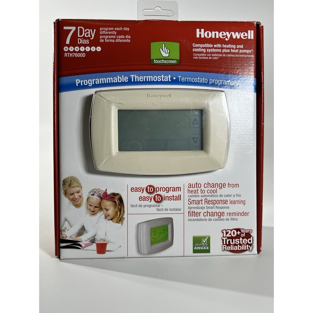 Honeywell RTH7600D 7-Day Programmable Thermostat Home Replacement - NEW
